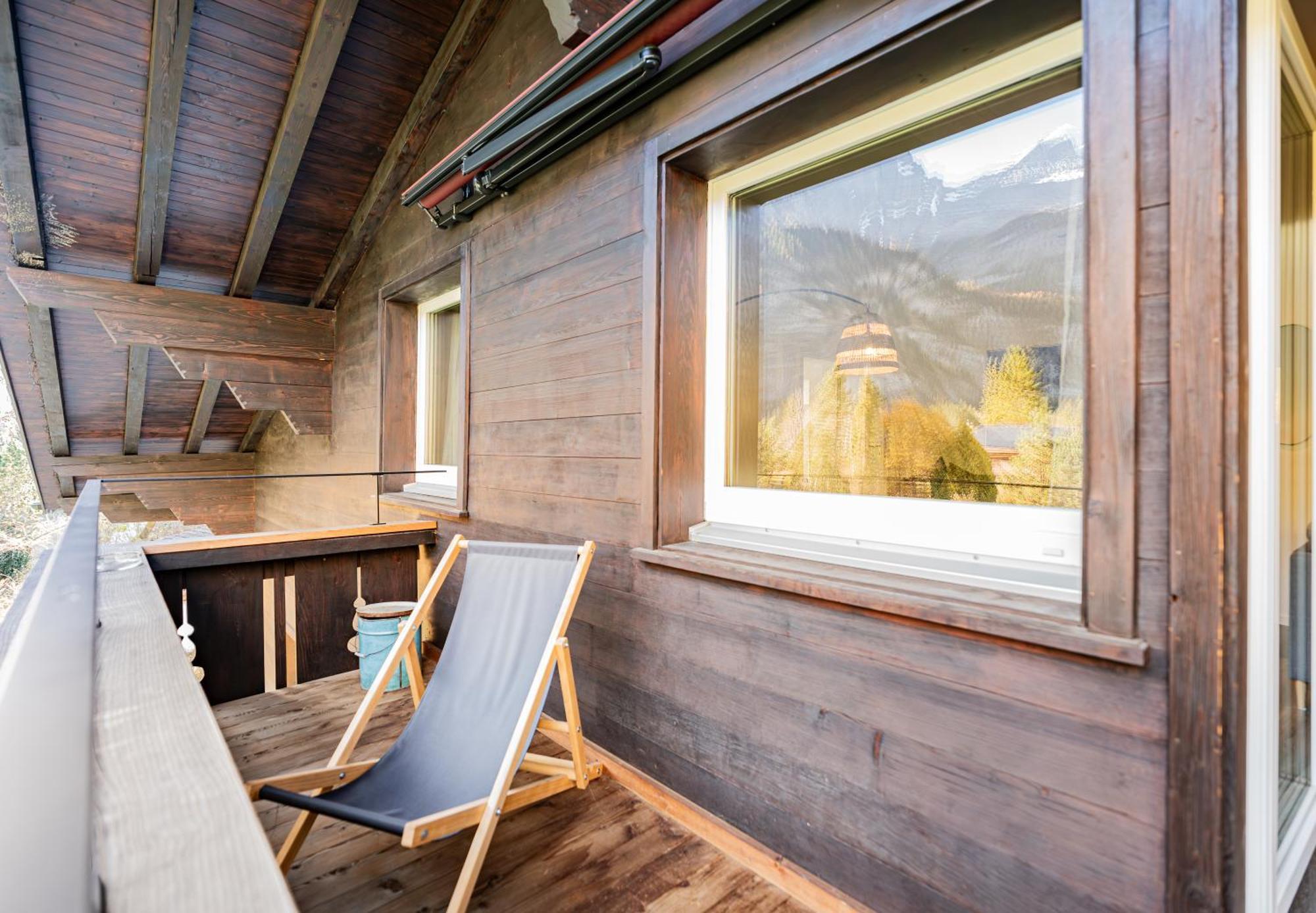 Unique Penthouse With Gallery And Mountain View Kandersteg Eksteriør bilde