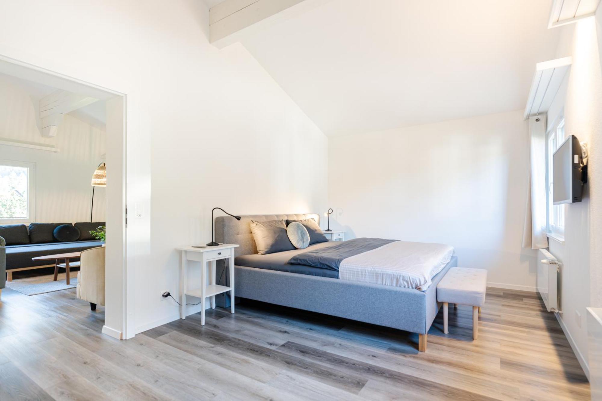 Unique Penthouse With Gallery And Mountain View Kandersteg Eksteriør bilde